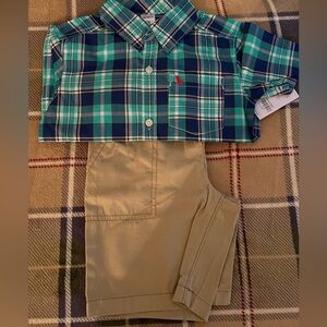 Carters Boys Shorts Set